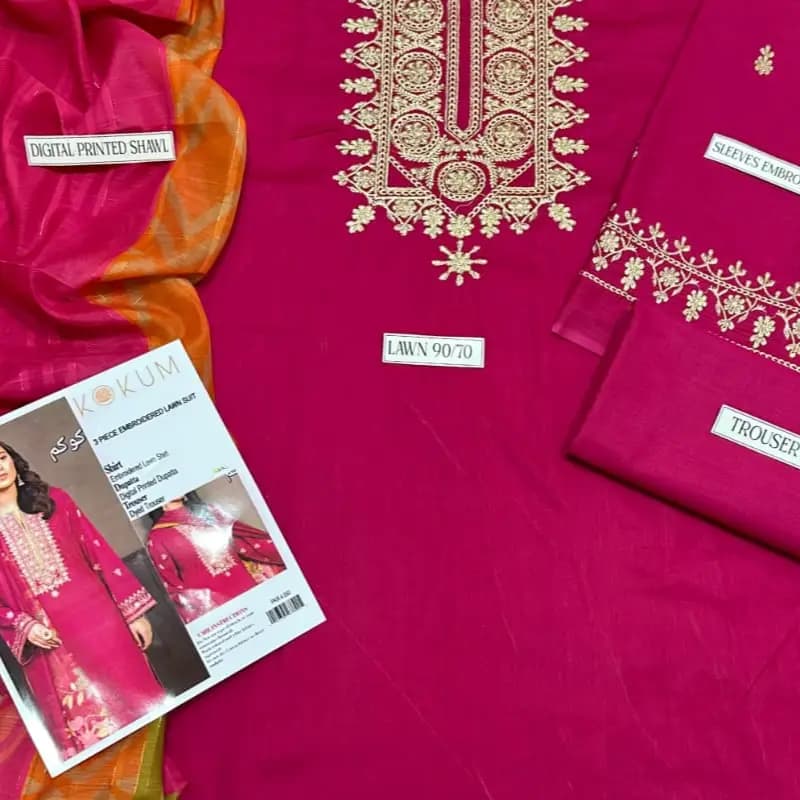 Lawn 3pc big sale