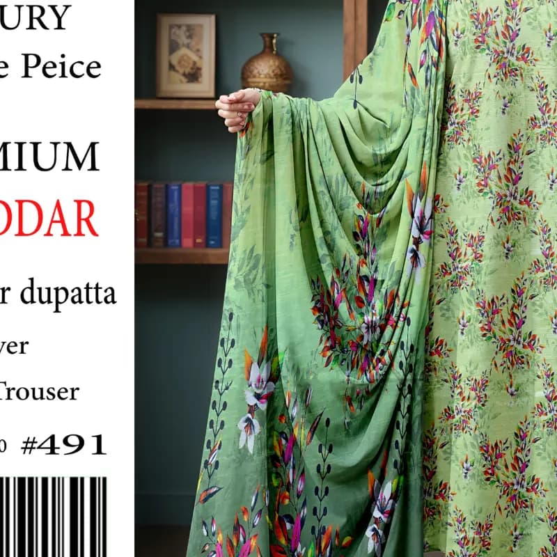 3pc Alkram khadar dress