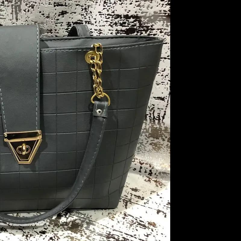 PU handle Shoulder bags
