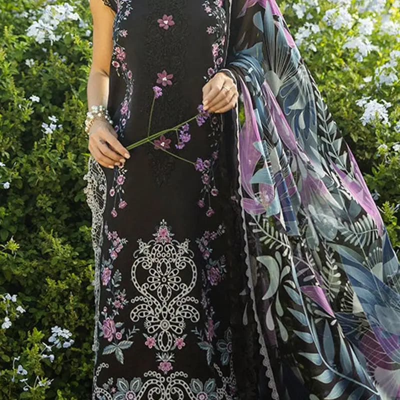 Dhank 3pc full heavy embroidery