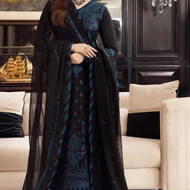 Dhank 3pc full embroidery