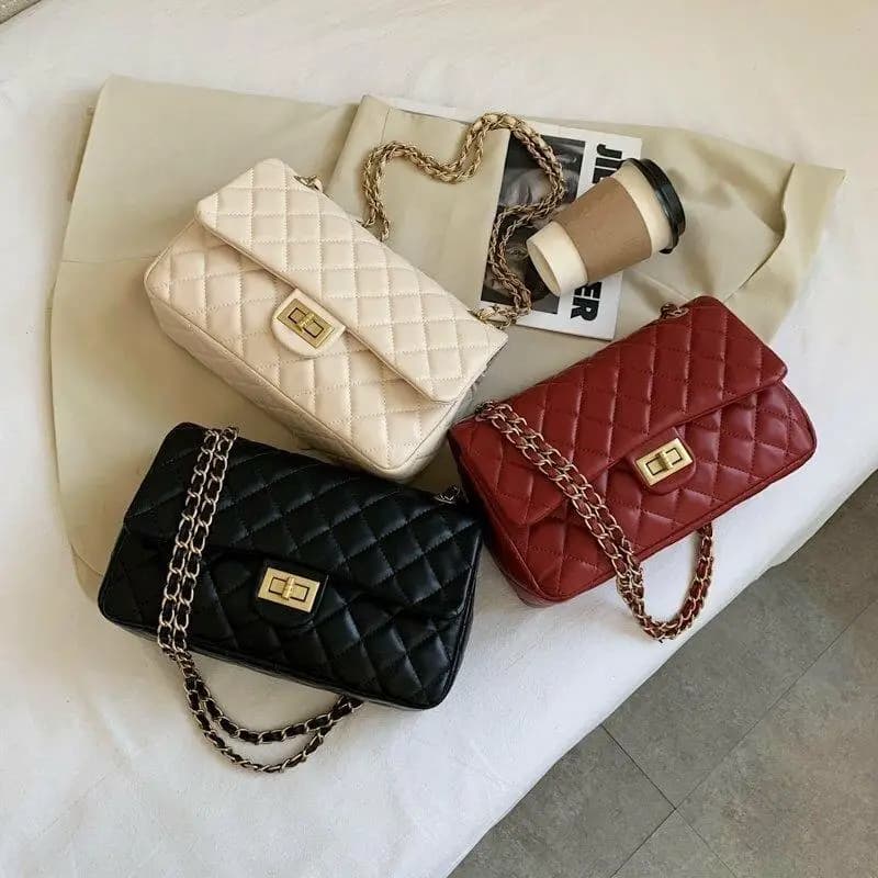 Girl's PU leather embroidery bags