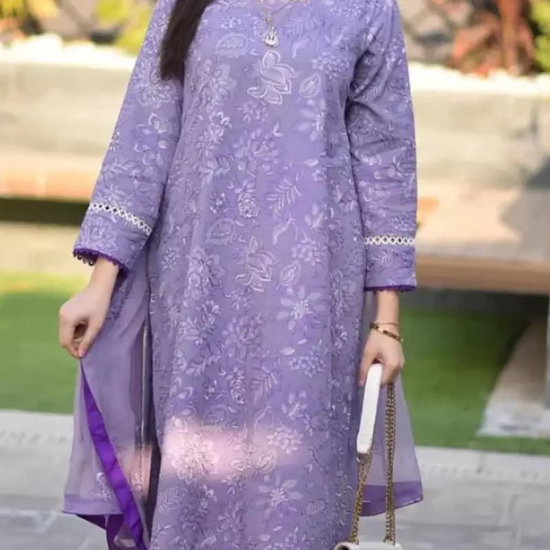 Dhank 3pc full embroidery