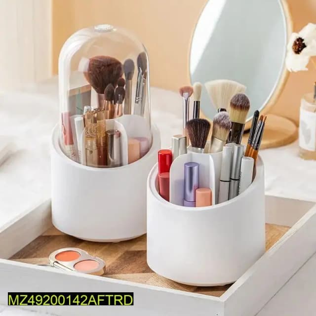 Rotiting makeup organizer