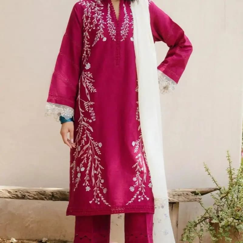 Dhank 3pc full heavy embroidery