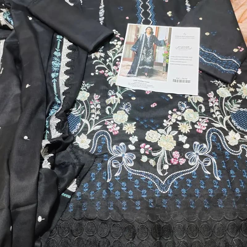 Dhank 3pc full heavy embroidery