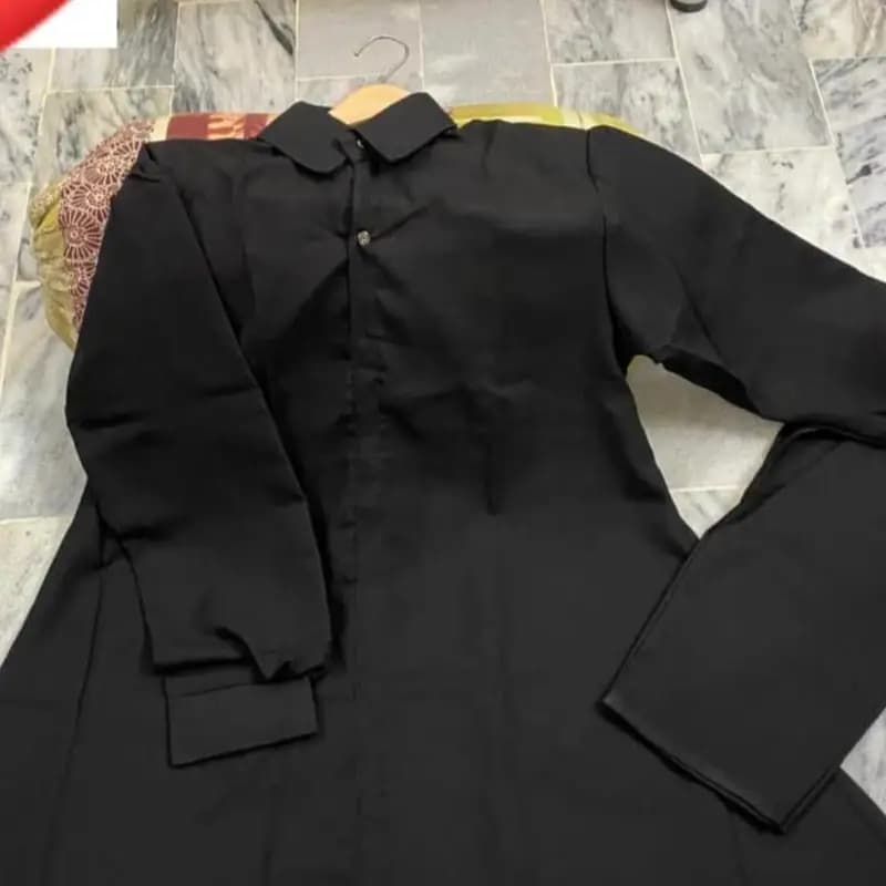 Stylish stitched Georgette dress