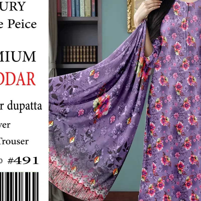 3pc Alkram khadar suit