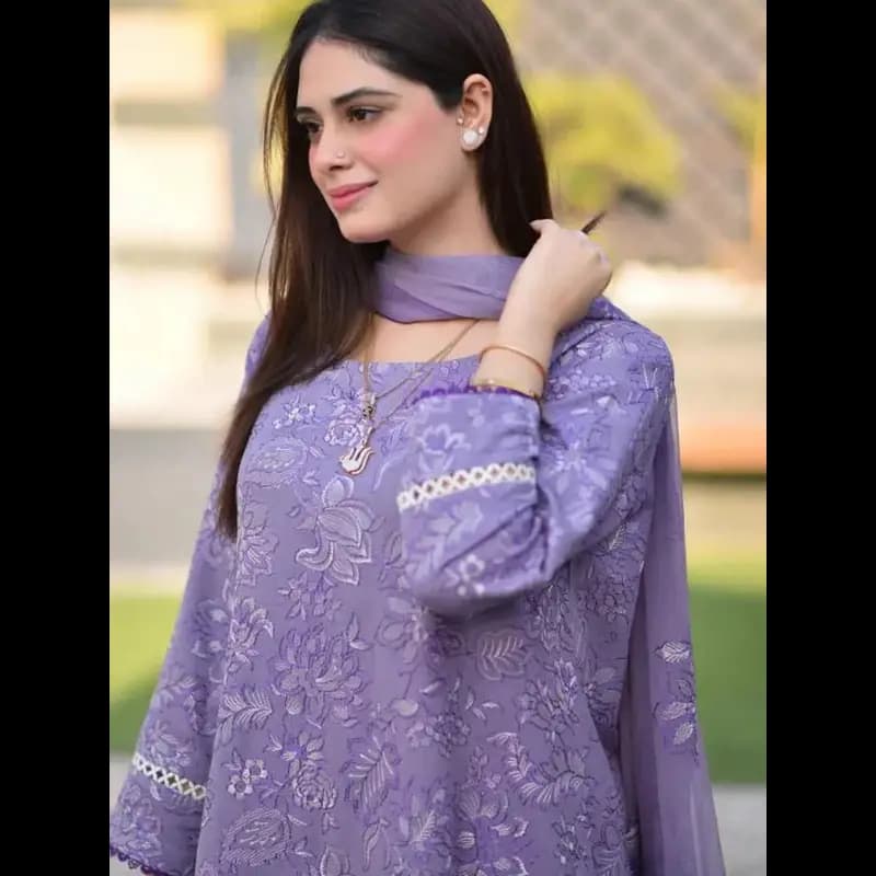 Dhank 3pc full embroidery