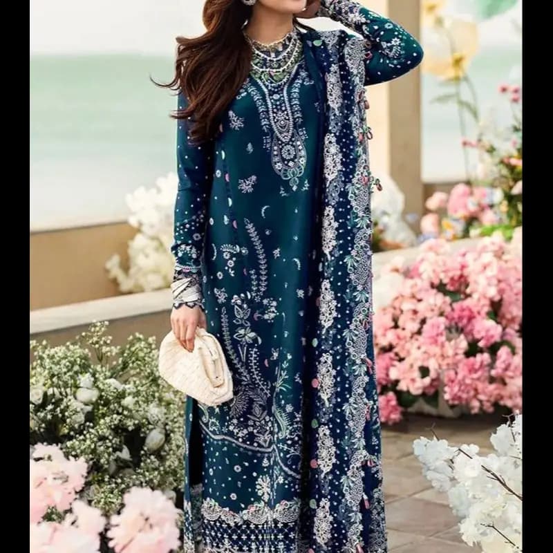 Dhank 3pc full embroidery