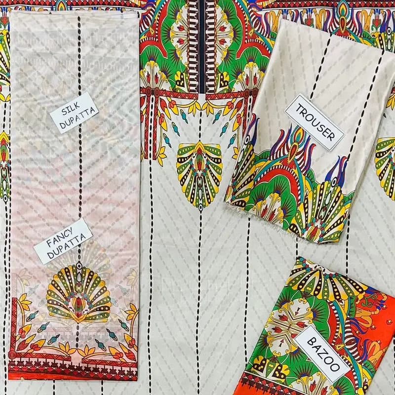 Silk printed 3pc